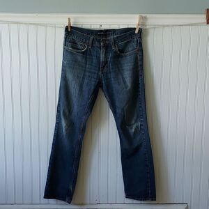 Old Navy Men's Slim Etroi 32 x 30 Denim Blue Jeans Dark Wash